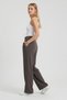 Women's Velcro Waistband Anthracite Palazzo Pants - 4