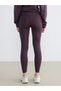 High Waist Women's Sports Leggings with Pockets - 4