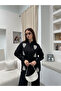 Women's Oversize Shirt with Embroidery on Front and Back