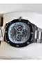 Functional Guaranteed Silver Color Steel Cord Men's Wristwatch - 2