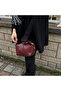 Burgundy Women's Bag Crossbody Shoulder and Hand Bag Archi - 3