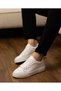 100% Genuine Leather Orthopedic Lightweight Men's Comfortable Daily Lightweight Anti-Sweat Large Size Sneaker Shoes. 37-50 - 3