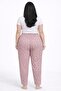 Women's plus size Stretch Fabric single bottom - 2