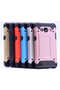 Galaxy J2 Prime Compatible - Case Double Layer Protective Crash Military Tank Case - Red - 2