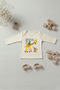 Baby Long Sleeve Printed Body T-Shirt 100% Cotton - 3