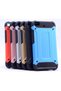 Mi 5S Compatible - Case Double Layer Protective Crash Military Tank Case - Red - 2