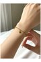 Star Charm Detailed Tarnish-Resistant Steel Chain Bracelet – Women's Bracelet with Adjustable Extension Chain - 3