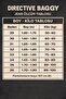men's baggy jeans loose pants blue premium - 5