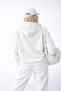 Women's Hooded Zipper Sweatshirt – Sand Ease - 5