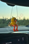 Swinging Chick Car Rearview Mirror Ornament / Swinging Chick Mirror Ornament - 2