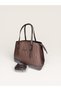 Stitched Detail Women's Shoulder and Hand Bag - 4