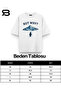 But Why Penguin Printed Oversized Unisex T-Shirt T-Shirt White - 3