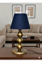 Noctra Triple Globe Antique Gold Metal Table Lampshade - 3