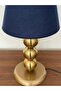 Noctra Triple Globe Antique Gold Metal Table Lampshade - 6