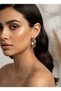 316L Stainless Steel Gold Hoop Earrings - Tarnish-Free Luxury Series - 4
