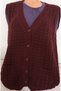 Er Clothing Winter Knitwear Vest (Fit for Size M,L and XL)Bordo - 3