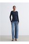 Artı-Store Women's Bodysuit with Cycling Collar and Long Sleeves, Slim Fit and 100% Cotton - 4