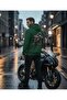 بغطاء رأس سويت شيرت Motorcycle Spirit كبير الحجم
