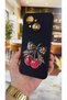 Tecno Spark Go1 Compatible Cherry Bow Leopard Patterned Silicone Shock-Absorbing Classic Protected Rubber Case - 3