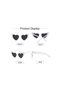 Hearted Bride Groom Sunglasses Set of 12 Uv400 - Wedding Engagement Henna after Bride and Groom - 5