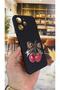 Redmi 12 Compatible Cherry Bow Leopard Pattern Silicone Shock Absorbing Classic Protected Rubber Case - 3