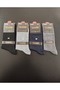 Multicolor Small Patterned 4-Pack Cotton Men's Socket Socks