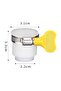 Kitchen Faucet Spout Clamp-On Spout Converter Head Universal Faucet Adapter White - 3