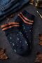 Women's Towel Winter Soft Textured Cotton Bootie Socks - 4 Pairs - Mixed Color/Pattern - 3
