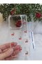 Redmi Note 13 Pro 5g Compatible Cherry Silvery Transparent Case - 3
