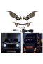 Set 2x LED Vampire Eye Auto USB