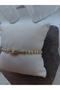 Zircon Stone Evil Eye Bead Figured Eye Detailed Bracelet - 4
