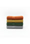 Colorful Cotton Towel Set 60x110 cm – 4 Pieces with Bag
