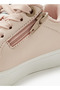 Girls Lace-Up Ankle Sneakers - 5