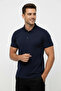 Short-Sleeved Polo Collar Tshirt - 3