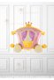 Princess Horse Carriage Foil Balloon - Princess Car Foil Balloon - Pink Princess Car Foil Balloon 1 Piece - 3