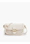 Textured Crossbody Bag with Adjustable Strap