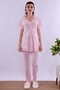 Effortt Pink Maternity Pajama Set - 5