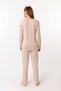Effortt Coffee Pajama Set for Pregnant Women with Dressing Gown - 8