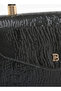 Textured Crossbody Bag with Detachable Shoulder Strap - 5