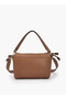Solid Crossbody Bag with Detachable Strap - 5