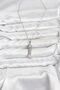 316L Steel Chain Silver Color Fish Model Zircon Stone Women's Necklace - - 2