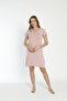 Women's Short Sleeve Cotton Nightdress / Plus Size