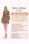 Flower-Patterned Chiffon Mini Dress with Elastic Waist - 8