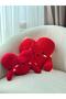 Knitted Heart Pillow - Puffy Pillow - Valentine's Day Heart Gift Pillow - Love Pillow (2 Pieces) - 3