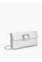 Embellished Clutch with Detachable Chain Strap - 3