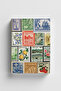 Vintage Series 12 Stamps Collection Bullet Journal A5 Dotted Notebook