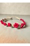 Spring Crown with Roses and Petals Bridesmaid Crown with Roses Festival Crown - 4