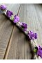 Spring Crown with Roses and Petals Bridesmaid Crown with Roses Festival Crown - 4