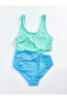 Nevavm Quick-Drying Girls' Swimsuit with Difference in Color - 2