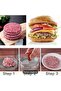 Rust-resistant aluminum burger press - 3